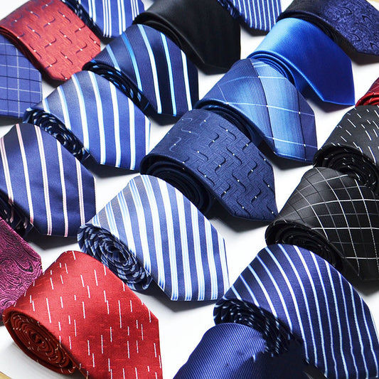 New Men's Hot Sale 1200D Striped Tie