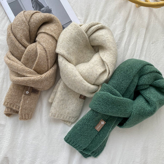 Écharpe chaude en laine pour femmes